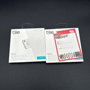Tile Mate T9001 Bluetooth Tracker Quantity Of 2